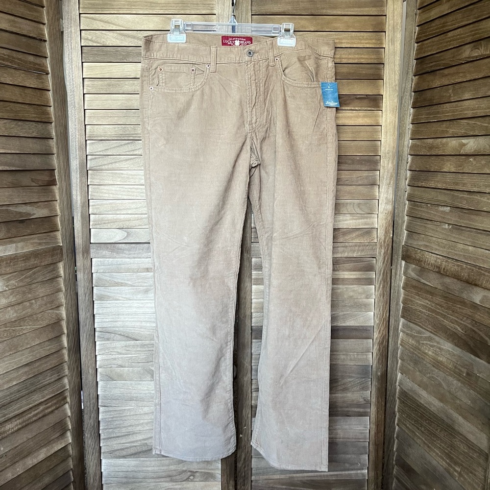 NWT Lucky Brand Corduroy Pants